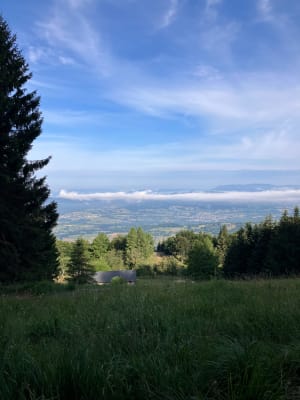 Boucle entre Cusy  -Les 3 Bornes - Chalet du Trousset - Cusy - 3