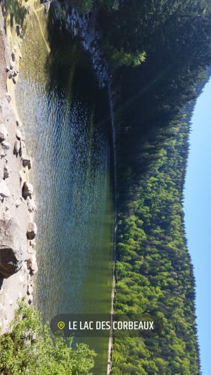 Raven Lake en zijn uitzichtpunt - La Bresse - 76