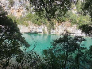 De lagere Gorges du Verdon en een verfrissend bad - Quinson - 259