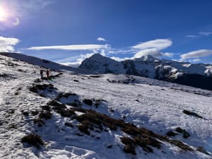 En raquettes à Peyragudes, sur les crêtes d'Aube - Peyragudes - 6