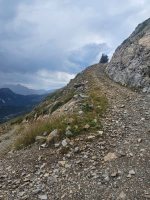 Le Grand Châtelard depuis le hameau "Sur la Balme" - Jarrier - 19