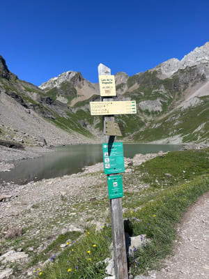 Tête de Pérua par le pas du Boret et majestueux lac - Sixt-Fer-à-Cheval - 4