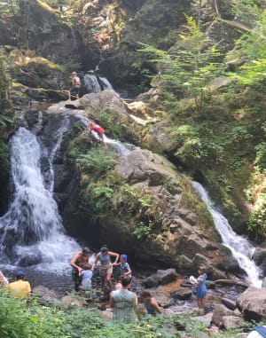 Grande cascade à la petite cascade du Tendon - Le Tholy - 4