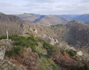 A pied entre Aveyron et Cantal - Conques-en-Rouergue - 10