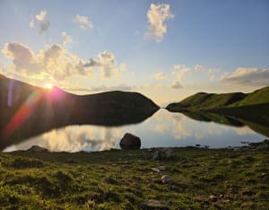 Meertocht van Roselend naar het Amourmeer en alpenboerderijen - Beaufort - 4