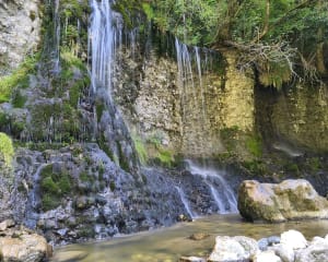 Doria-waterval, grot en Caret-huis - Saint-Jean-d'Arvey - 13