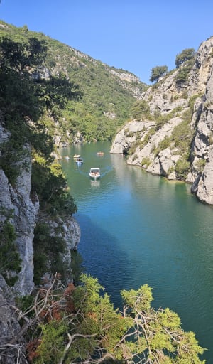 De lagere Gorges du Verdon en een verfrissend bad - Quinson - 322