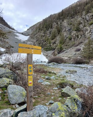 Lac de la Douche, vóór de Arsine-pas - Le Monêtier-les-Bains - 25