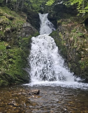 Cascade de Chorsin, par Haut du Tour - Sauvain - 11