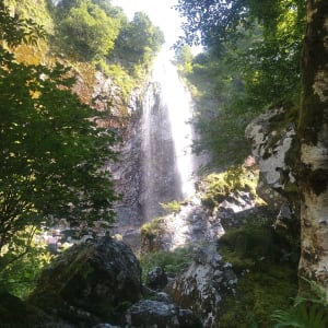 Grande cascade Mont Dore et vue sur le Puy de Sancy - Ludovic - 17