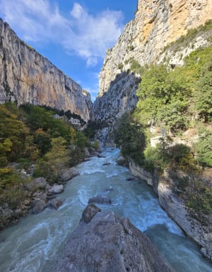 Excursie op de Petit Sentier Blanc Martel en de voetgangersbrug van Estellier - La Palud-sur-Verdon - 59