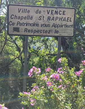 Chapelle Saint Raphaël et château de la reine Jeanne - Vence - 6