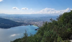 Boucle Monts Veyrier, Barron retour Talabar départ du port - Annecy - 3