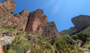 Mallos de Riglos, circuit court, par Mirador Del Circo - Riglos - 7