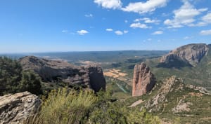 Mallos de Riglos, circuit court, par Mirador Del Circo - Riglos - 10