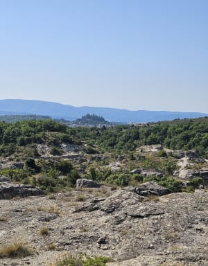 Rochers des Mourres et cache-cache entre les cairns - Les Mourres, Forcalquier - 11
