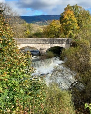 Wandel naar de Charabotte-waterval - Plateau d'Hauteville - 38