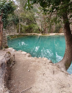 De boogbeek Vallon-Pont-d'Arc en de waterval van Pissevieille - Vallon-Pont-d'Arc - 109