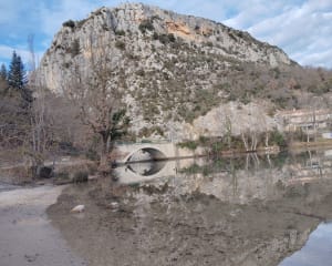De lagere Gorges du Verdon en een verfrissend bad - Quinson - 217