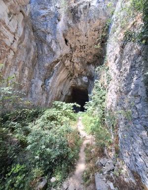 Balade à la grotte du Château de la Roche - Chamesol - 6
