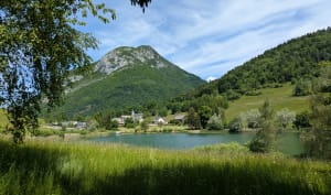 Tour du lac de la Thuile  par le rocher du Guet - La Thuile - 8