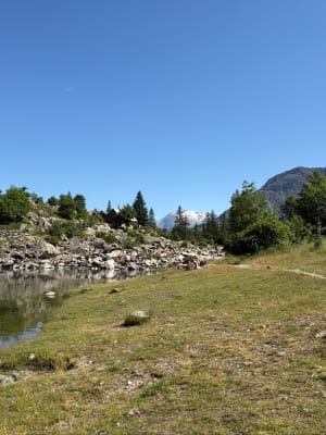 Lake Lauvitel met het gezin uit Danchère - Vénosc, Les Deux Alpes - 7