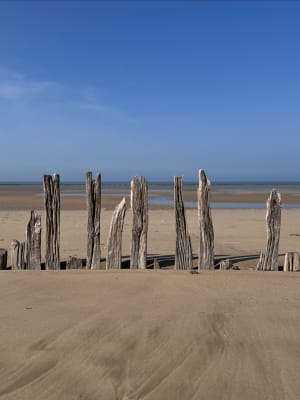 Sur le sable de la Gold Beach - Florent - 4