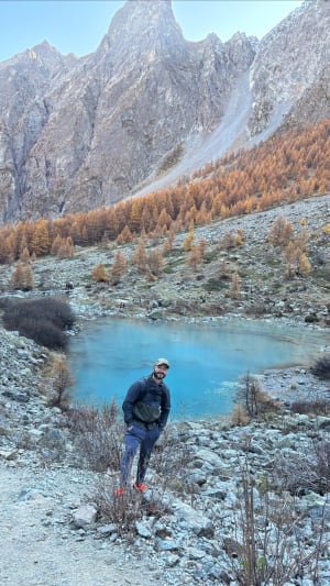Lac de la Douche, vóór de Arsine-pas - Le Monêtier-les-Bains - 26