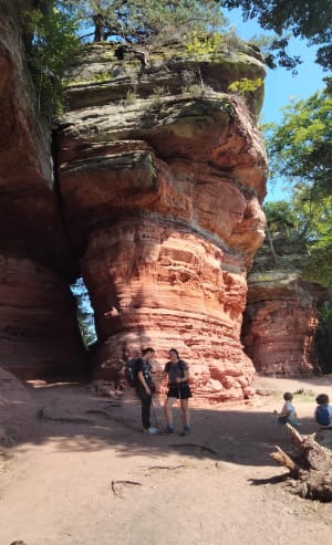 Wandeling in het Elzasser Colorado - Roppeviller - 35