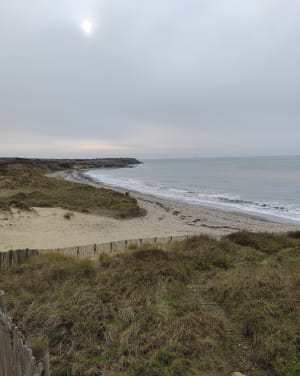 La baie Saint-Jean par les dunes de la Slack - Ambleteuse - 38