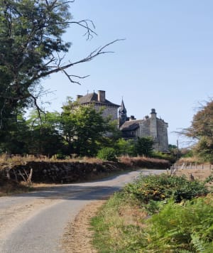 Château de Couzans par la vallée de la Rhue - Vebret - 5