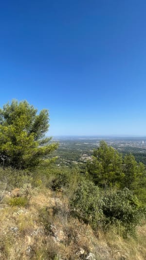 Superbe vue du Pilon du Roi et sentiers escarpés - Simiane-Collongue - 2