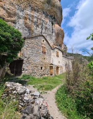 Saint-Marcellin, son cirque et son hameau troglodytique - Le Rozier - 14