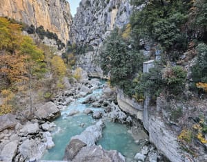 Excursie op de Petit Sentier Blanc Martel en de voetgangersbrug van Estellier - La Palud-sur-Verdon - 50
