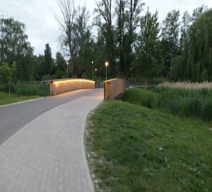 Promenada nad jeziorem Jelonek - Gniezno - 7