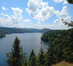Boucle du Lac de Pierre-Percée, et Roche des Corbeaux - Pexonne - 46