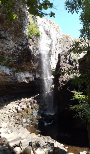 Excursion entre puech et cascade du Déroc - Marchastel - 11