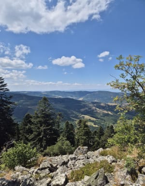 Du barrage de la rive au Crêt de la Perdix - La Valla-en-Gier - 13