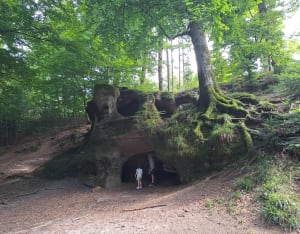 Grotte de l'Ermitage dans le massif de la Serre - Moissey - 8