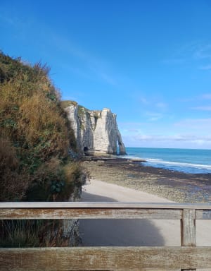 Etretat, Aiguille creuse et vertige bleu - Etretat - 3