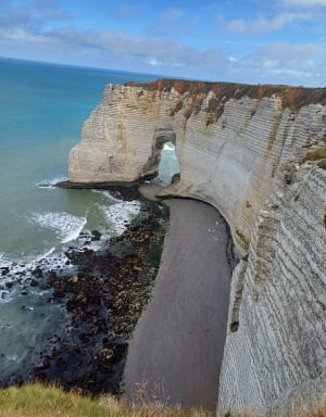 Etretat, Aiguille creuse et vertige bleu - Etretat - 2