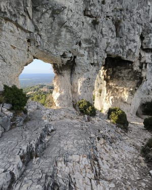 Le lac du Peirou et le Mont Gaussier par le sentier des échelles - Saint-Rémy-de-Provence - 8