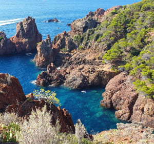 Sentier du littoral à Dramont - Romain - 3