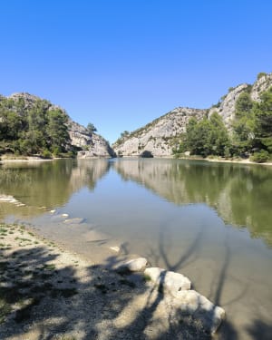 Le lac du Peirou et le Mont Gaussier par le sentier des échelles - Saint-Rémy-de-Provence - 9