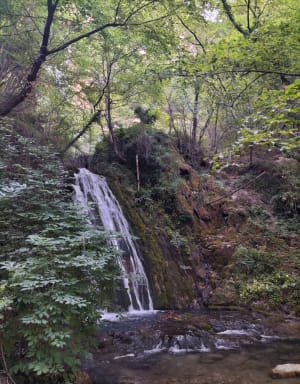 Cascade de vegay depuis le village d’Aiglun - Aiglun - 8