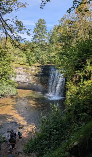 Se revigorer aux cascades du Hérisson - Florine - 3
