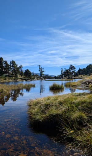 Lac Achard par l'Arselle à raquettes - Chamrousse - 5