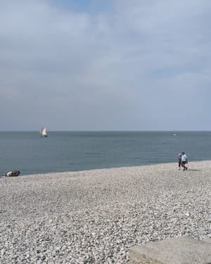 Fécamp, route par Grainval, retour plage - Fécamp - 3