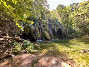 Promenade à la cascade des Tufs et petite source de la Cuisance - Les Planches-prés-Arbois - 23