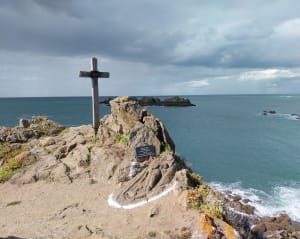 Petit bout de la  côte Malouine de la Varde, à Rotheneuf. - Le Minihic - 8
